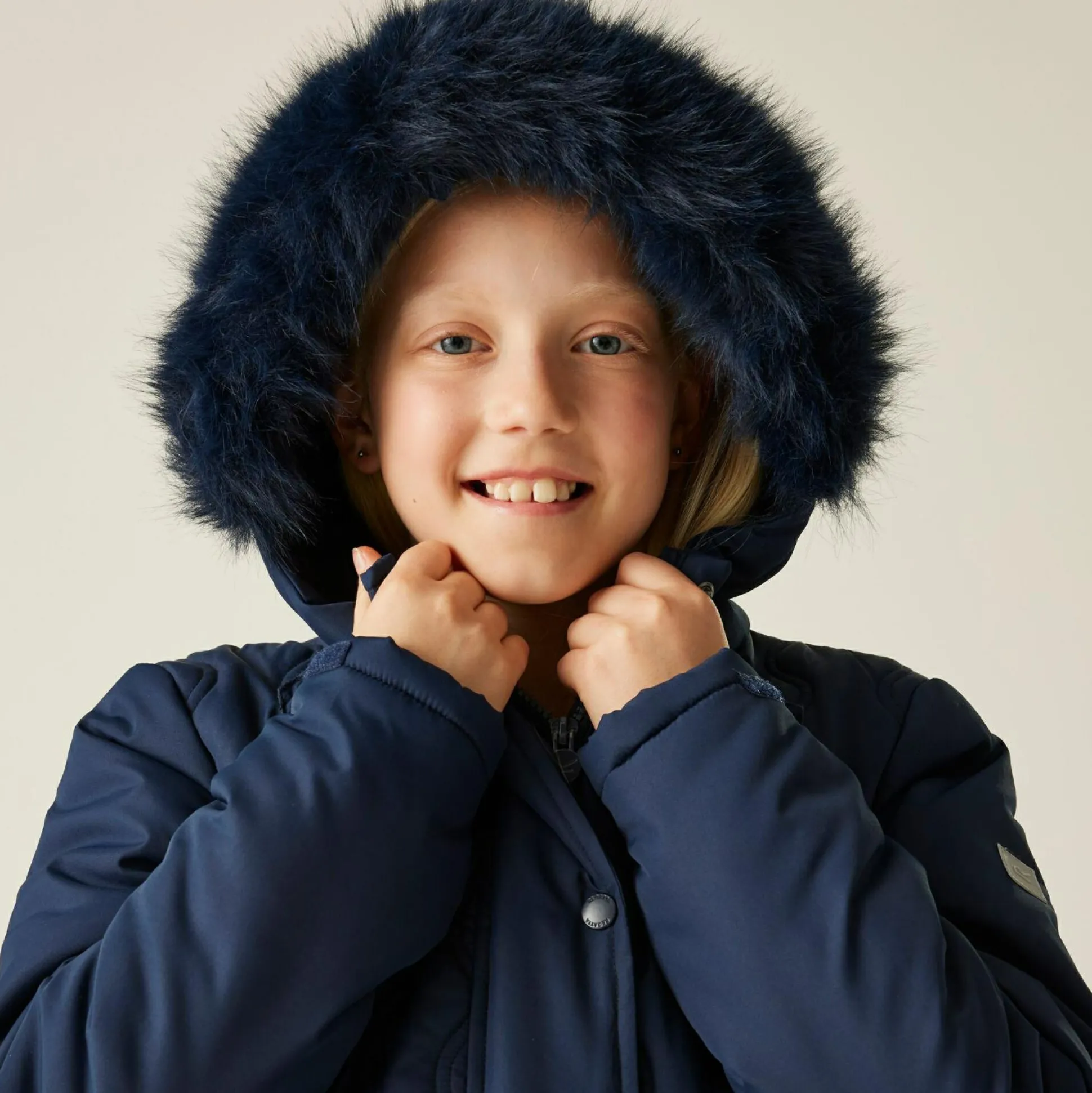 Kids' Fabriziall Quilted Jacket | Navy Blue