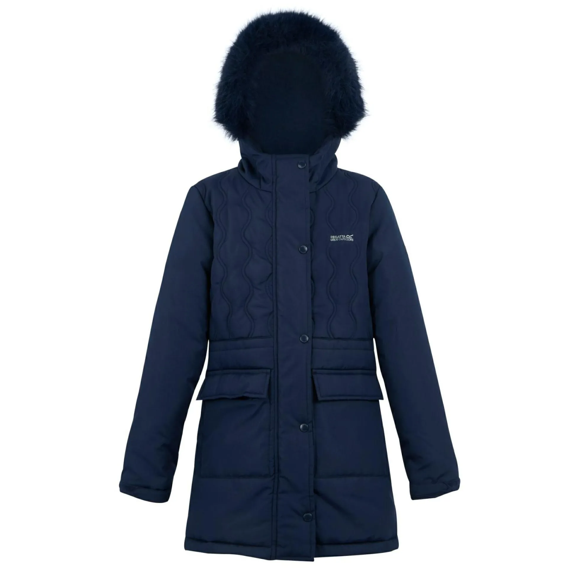 Kids' Fabriziall Quilted Jacket | Navy Blue