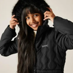 Kids' Fabriziall Quilted Jacket  | Black