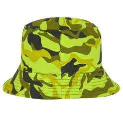 Kids' Flip Bucket Hat | Grenoble Green Camo Nephrite Green
