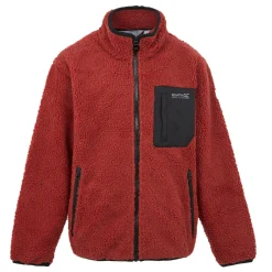 Kids' Frankie Full Zip Fleece | Red Ochre