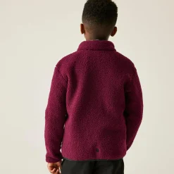 Kids' Frankie Warm Full Zip Fleece | Dark Pimento