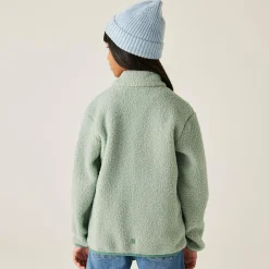Kids' Frankie Warm Full Zip Fleece | Green Haze