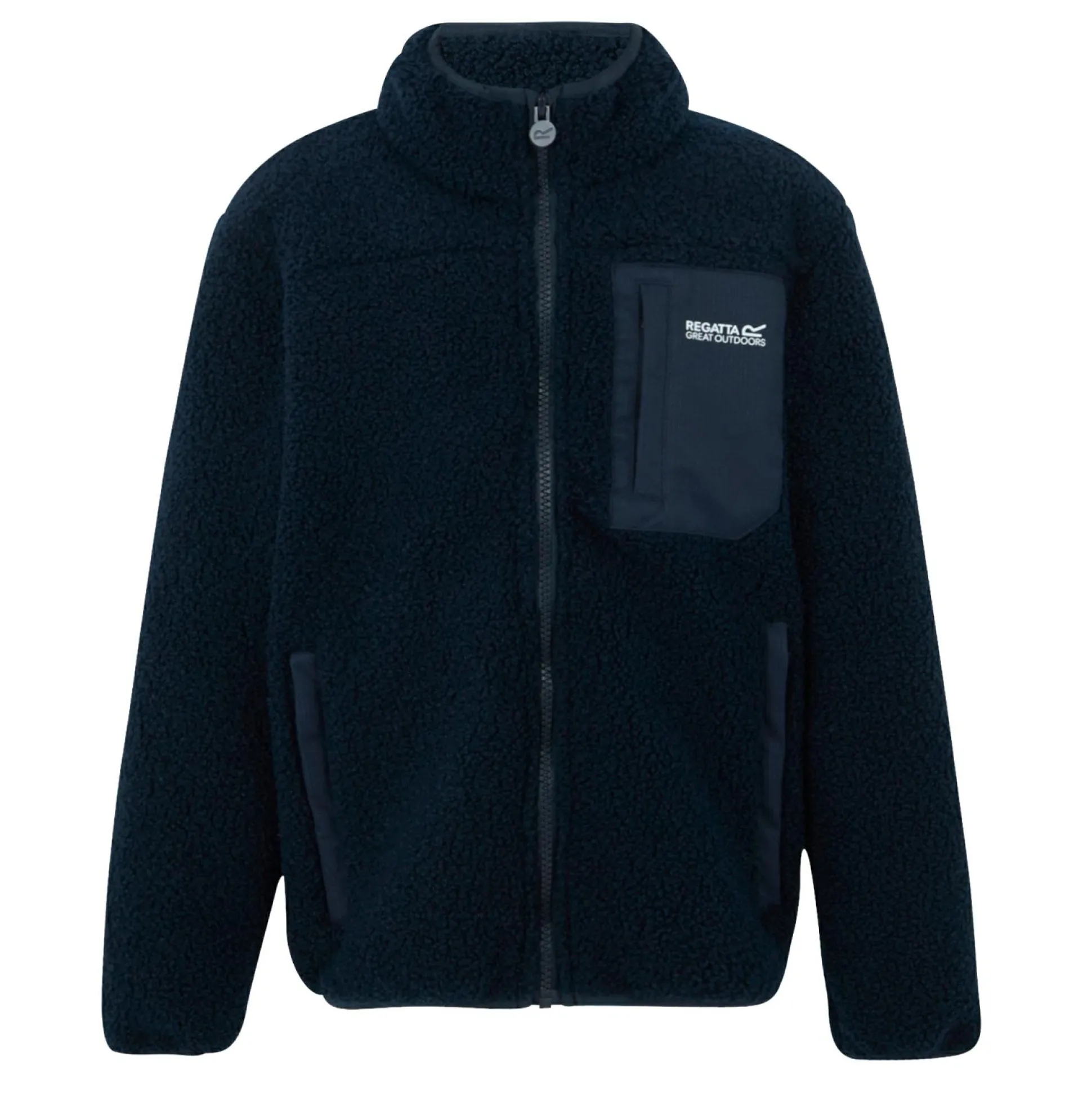 Kids' Frankie Warm Full Zip Fleece | Navy Blue
