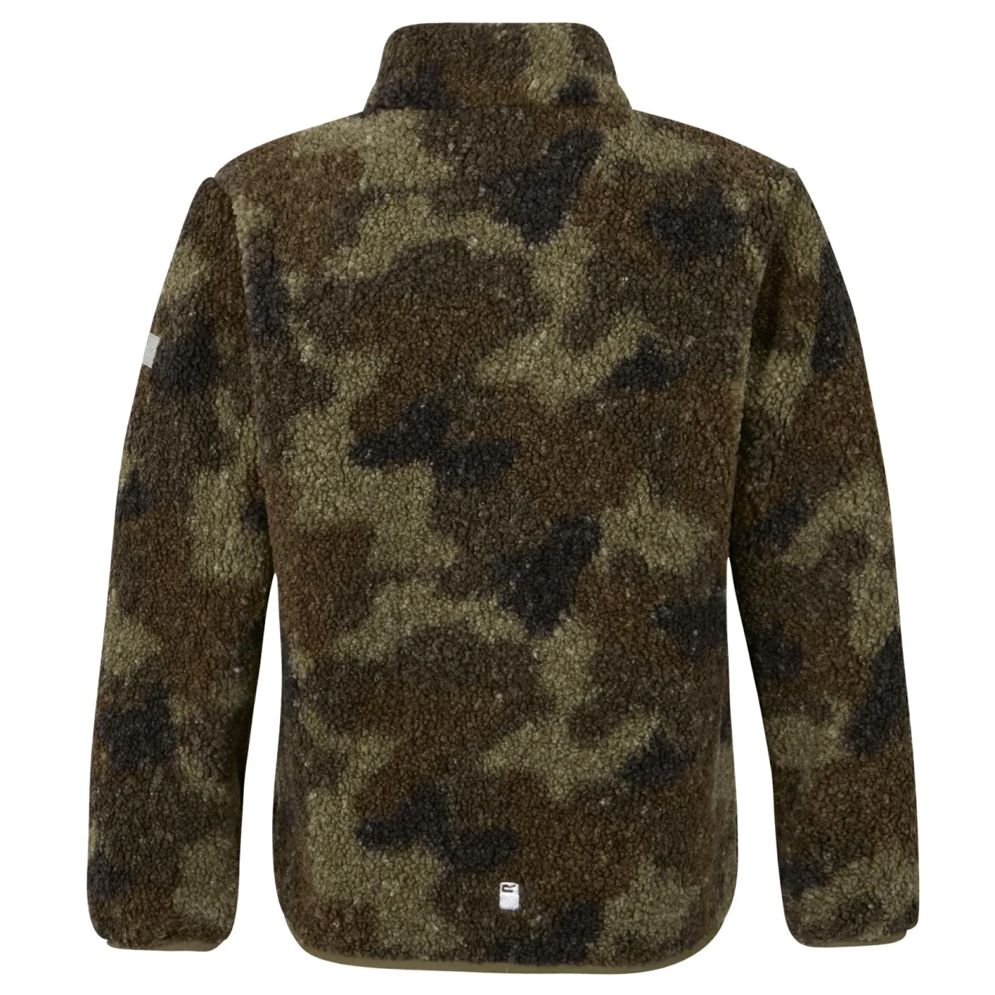 Kids' Frankie Warm Full Zip Fleece | Olive Camo Print
