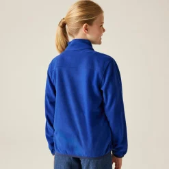 Kids' Full Zip Micro Fleece | New Royal