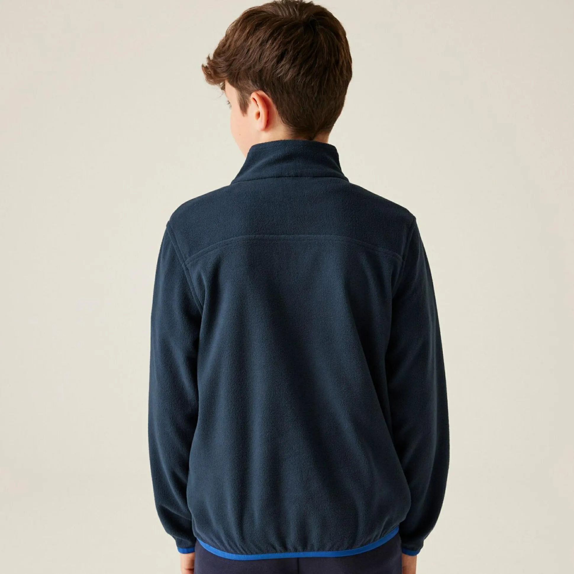 Kids' Half Zip Micro Fleece | Navy