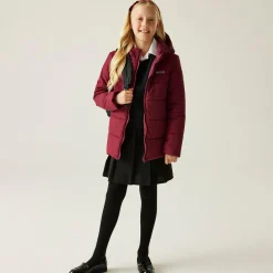 Kids' Halkner Quilted Jacket | Dark Pimento