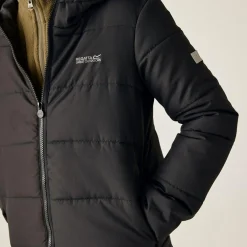 Kids' Halkner Quilted Jacket | Black