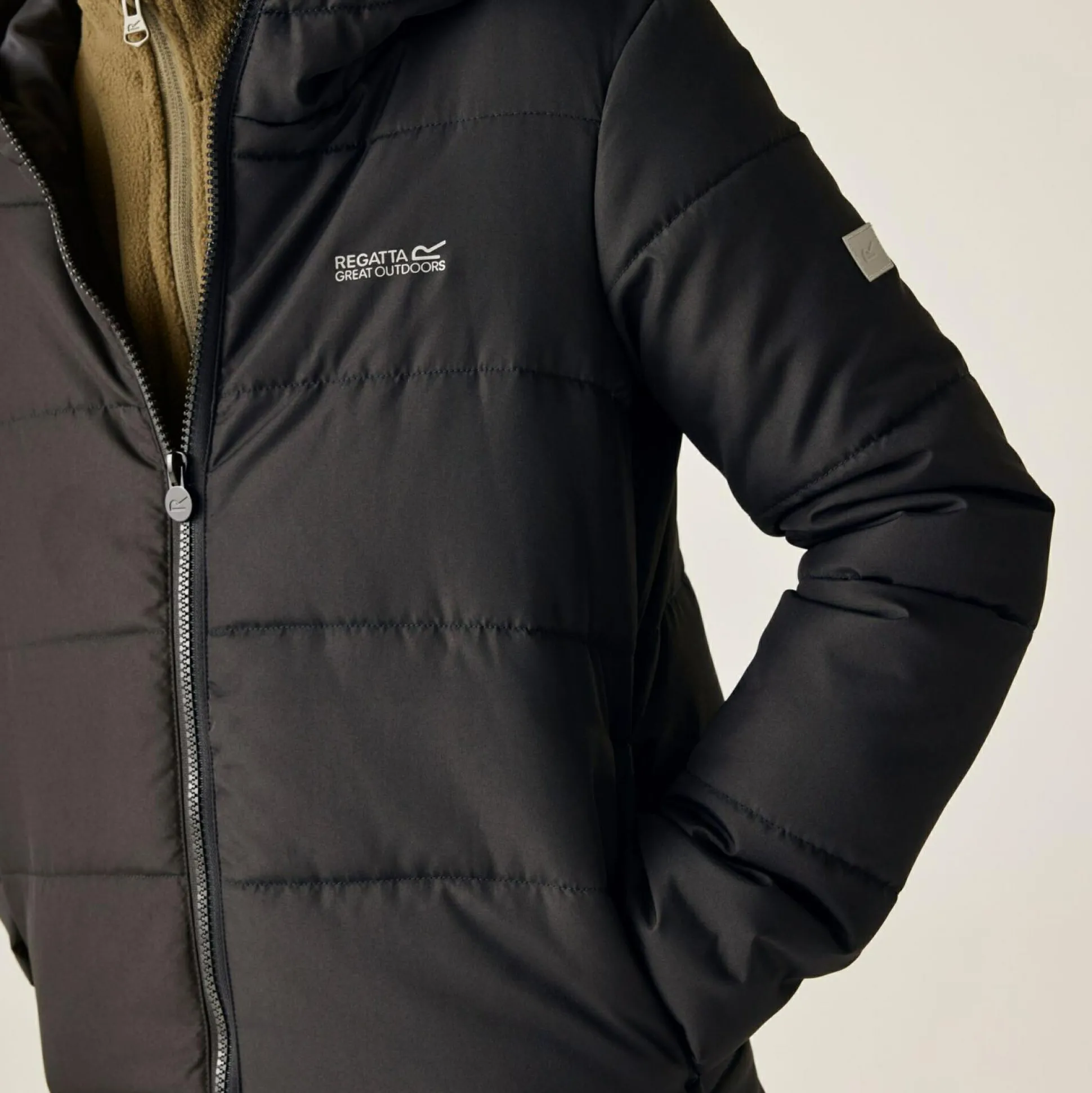 Kids' Halkner Quilted Jacket | Black
