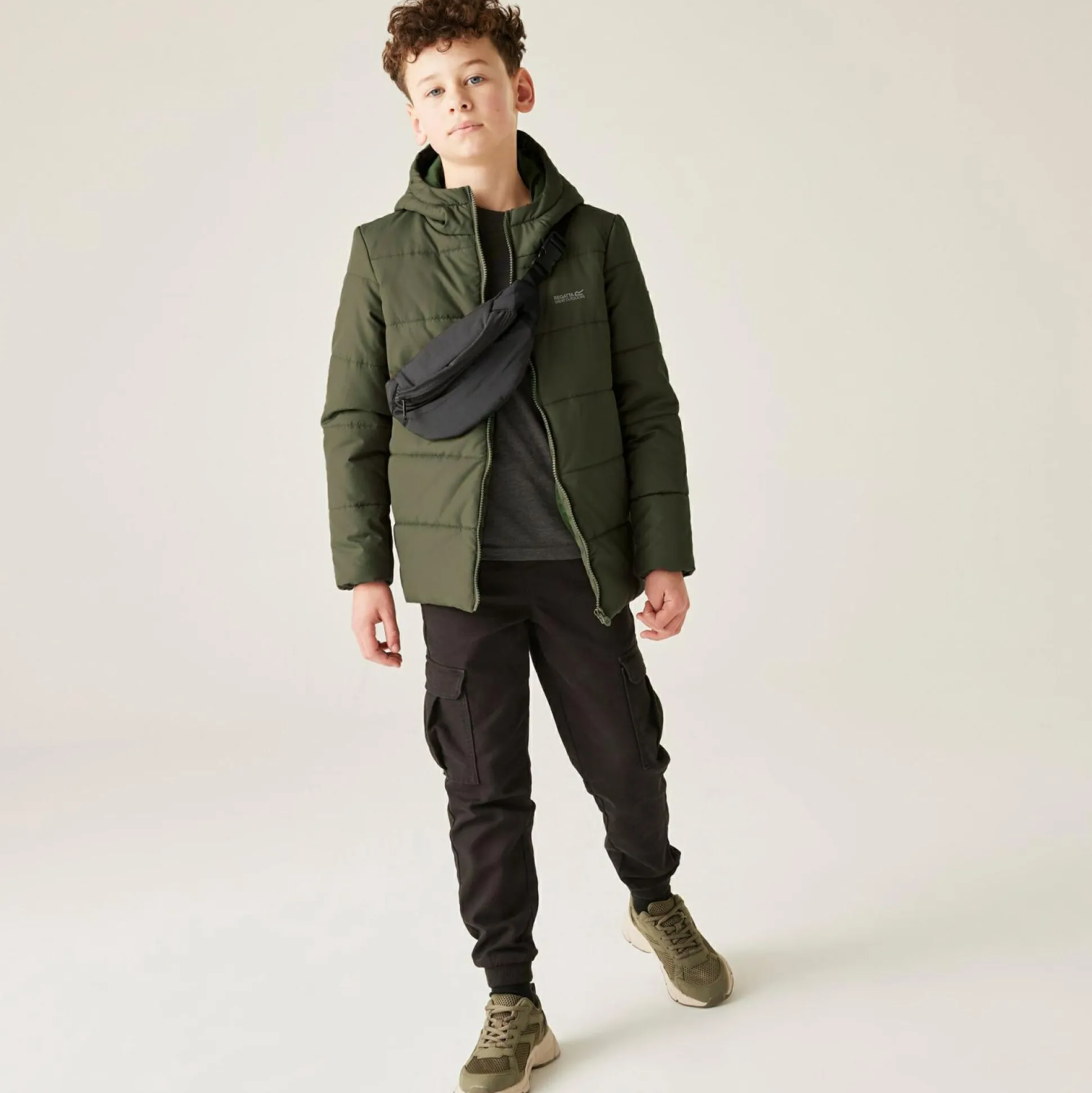 Kids' Halkner Quilted Jacket | Green