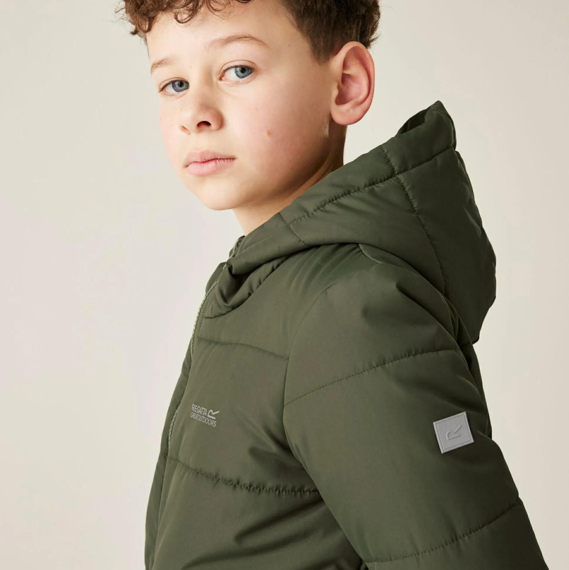 Kids' Halkner Quilted Jacket | Green
