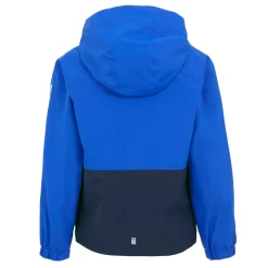 Kids' Hanleigh II Waterpoof Jacket | Olympian Blue Navy Tangerine Tango