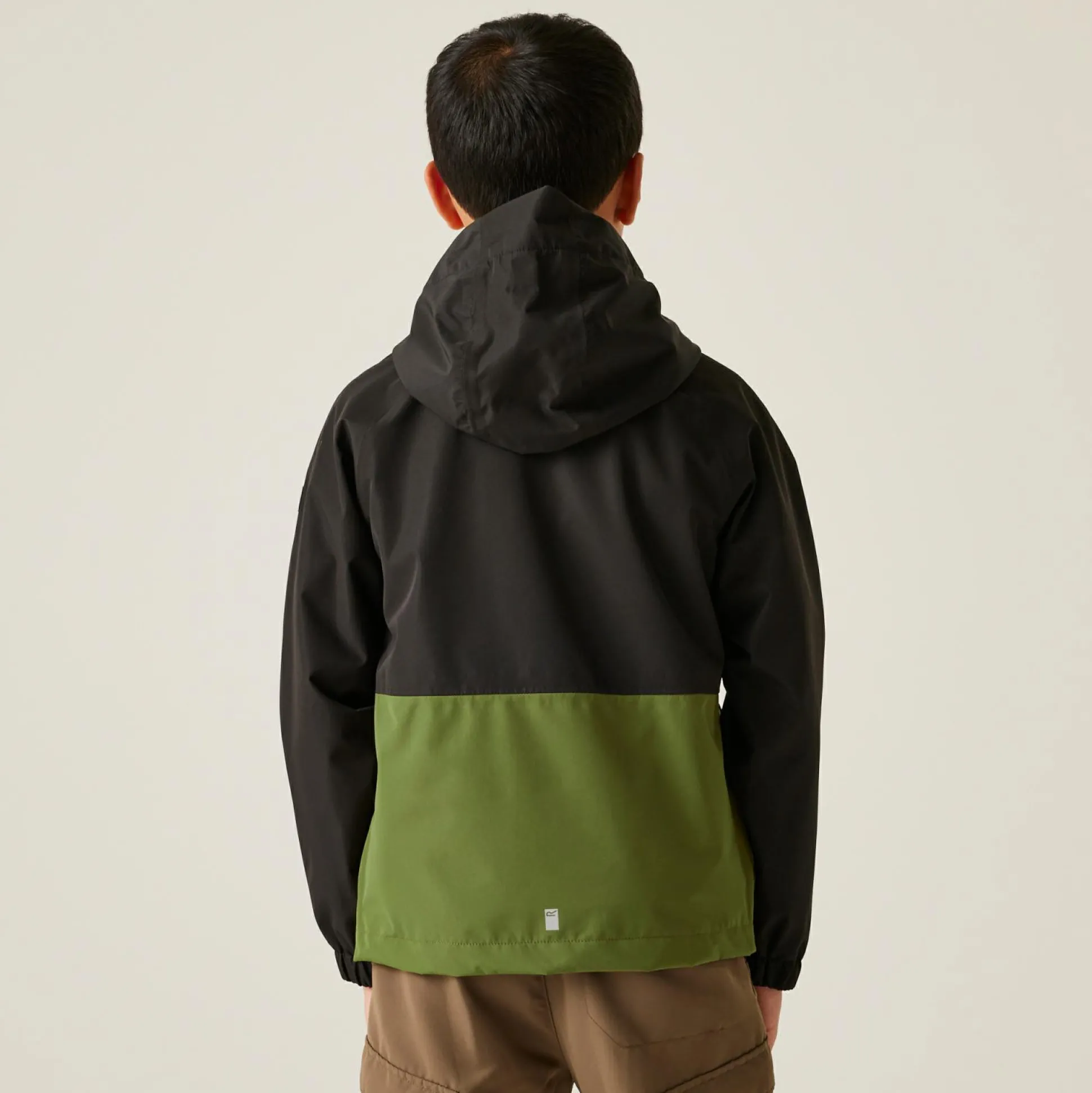 Kids' Hanleigh II Waterpoof Jacket | Black Nephrite Green Grenoble Green