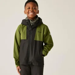 Kids' Hanleigh Waterproof Jacket | Nephrite Green Black