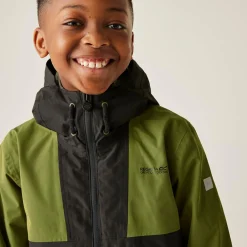 Kids' Hanleigh Waterproof Jacket | Nephrite Green Black