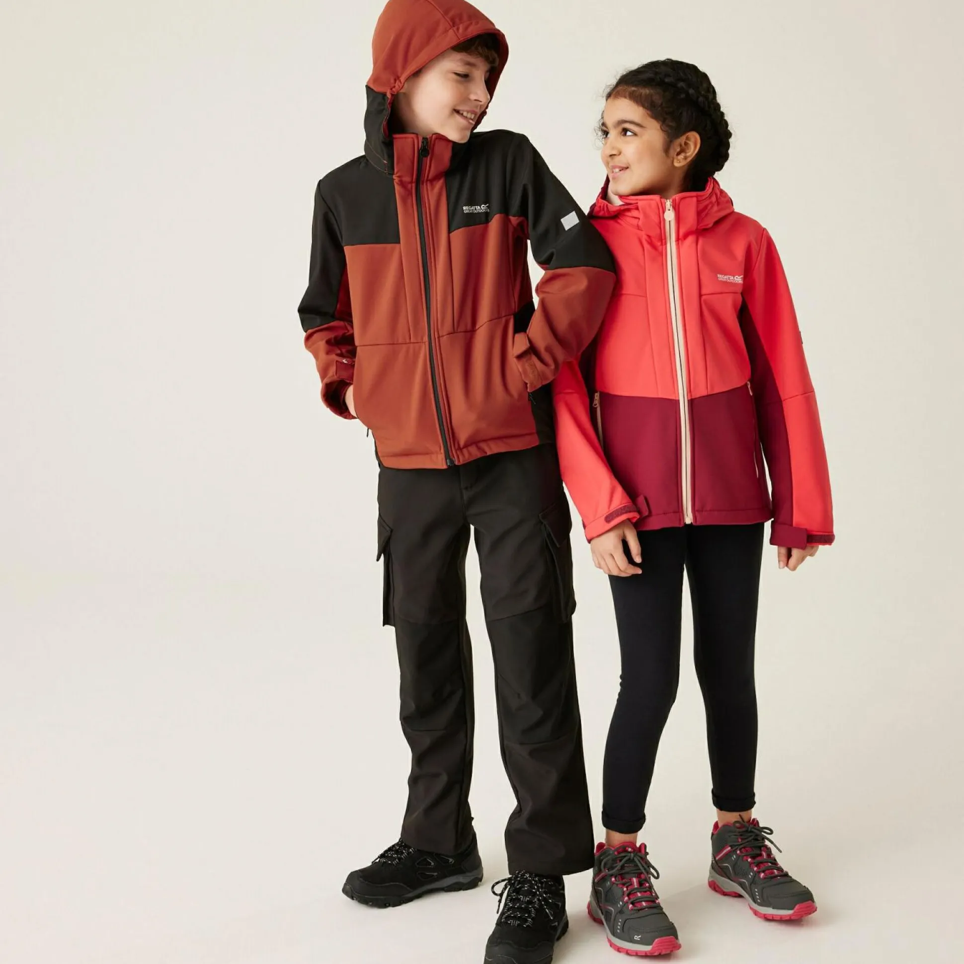 Kids' Haydenbury II Softshell Jacket | Red Sky Rumba Red