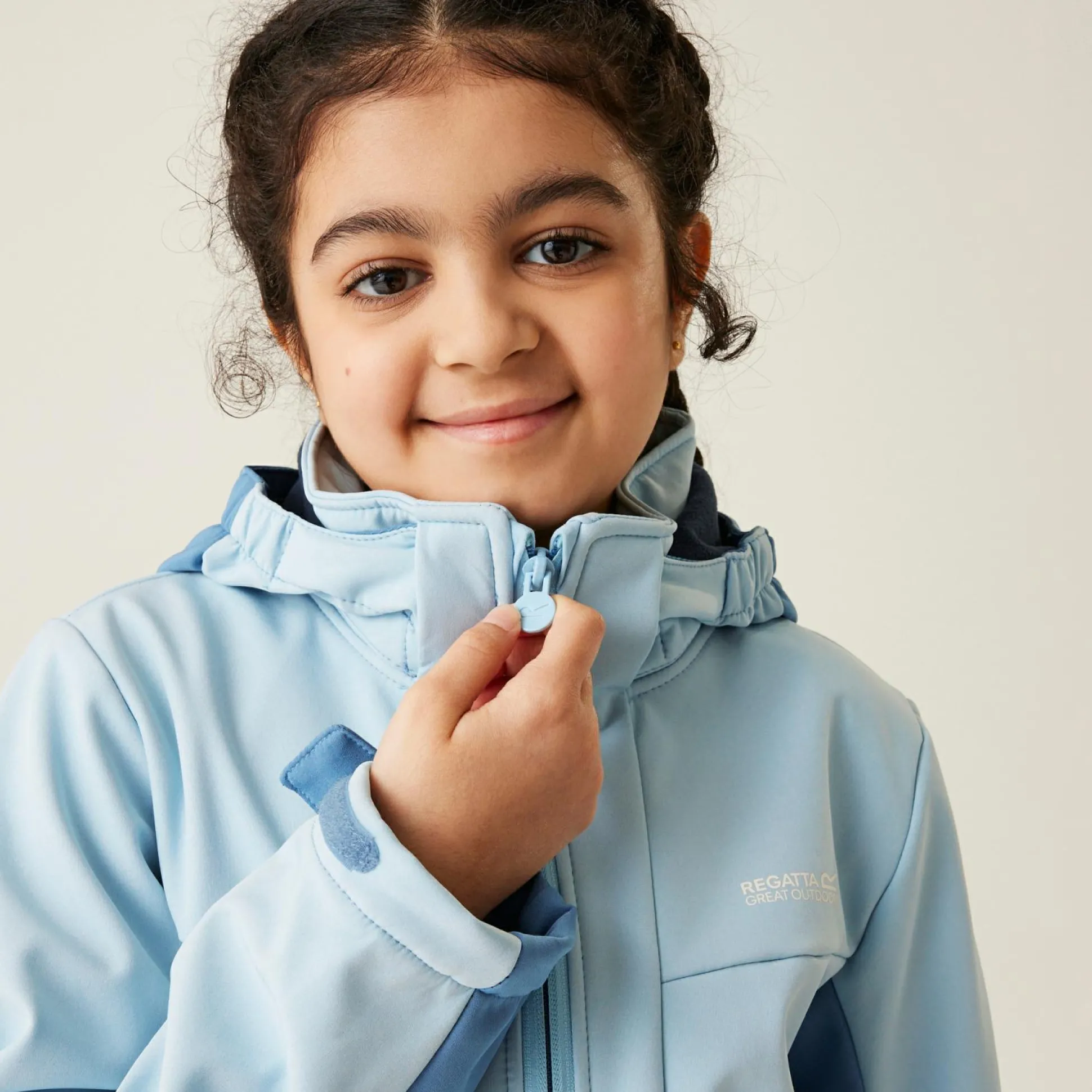 Kids' Haydenbury II Softshell Jacket | Clear Sky Coronet Blue