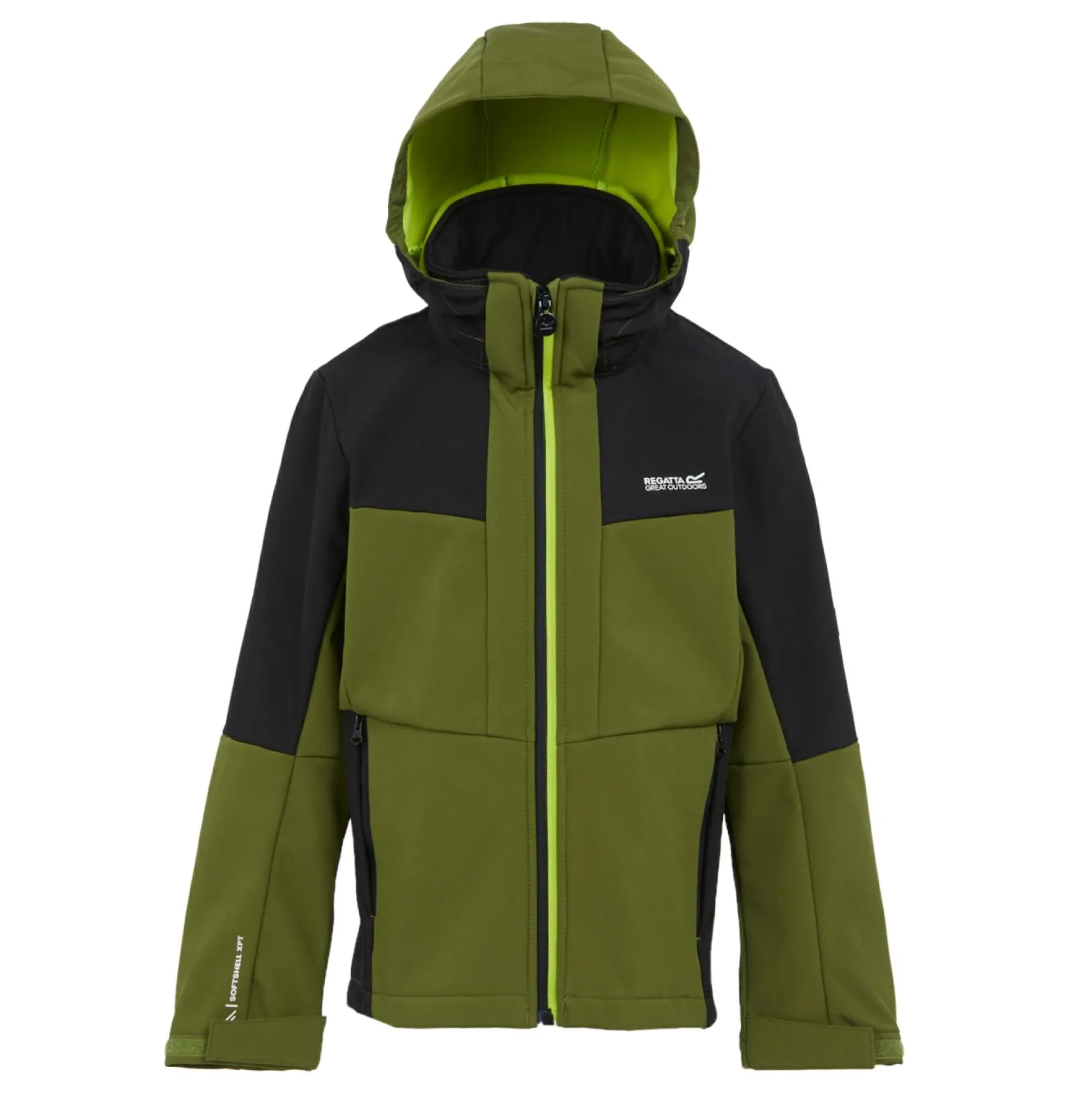 Kids' Haydenbury II Softshell Jacket | Nephrite Green Black