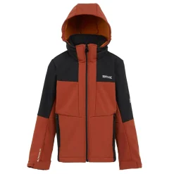 Kids' Haydenbury II Softshell Jacket | Red Ochre Black