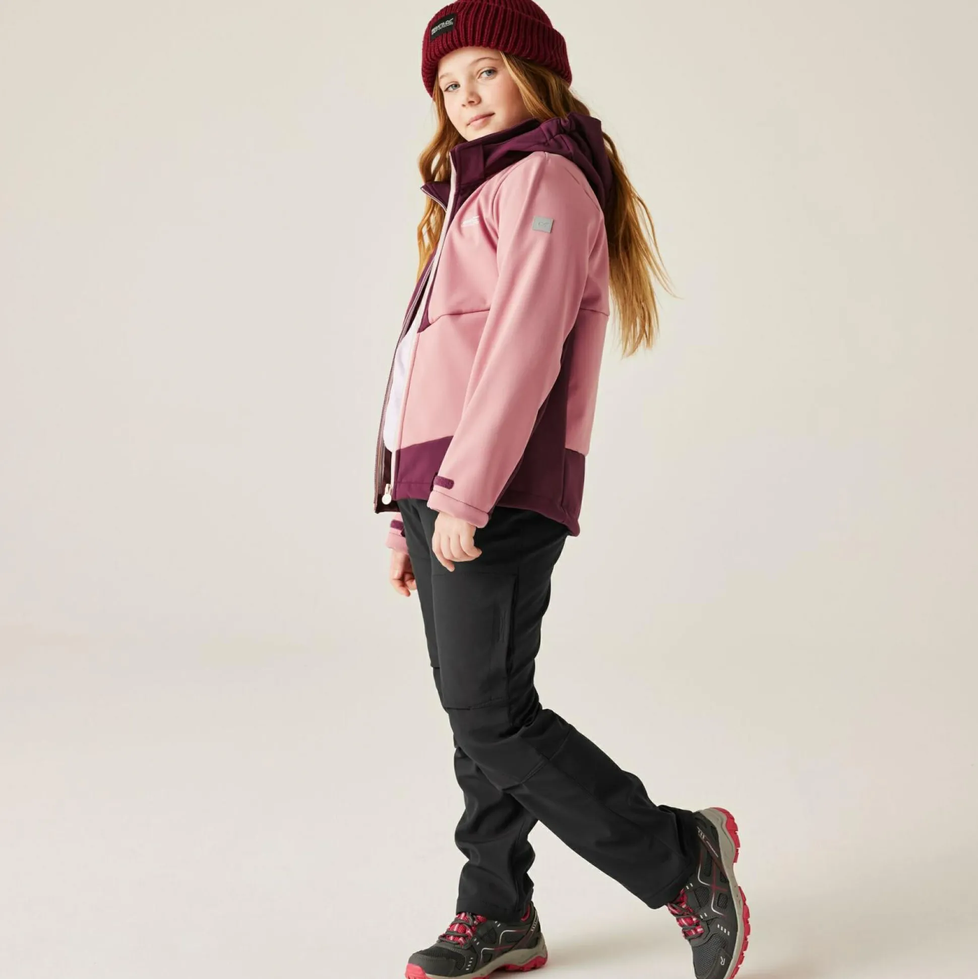 Kids' Haydenbury Softshell Jacket | Dusty Rose
