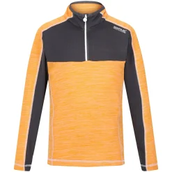 Kids' Hewley Fleece | Apricot Crush Seal Grey