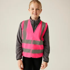 Kids' Hi Vis Vest | Fluro Pink