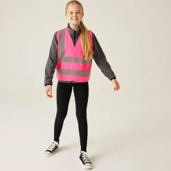 Kids' Hi Vis Vest | Fluro Pink