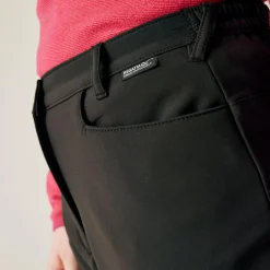 Kids' Highton Stretch Zip Off Walking Trousers | Black