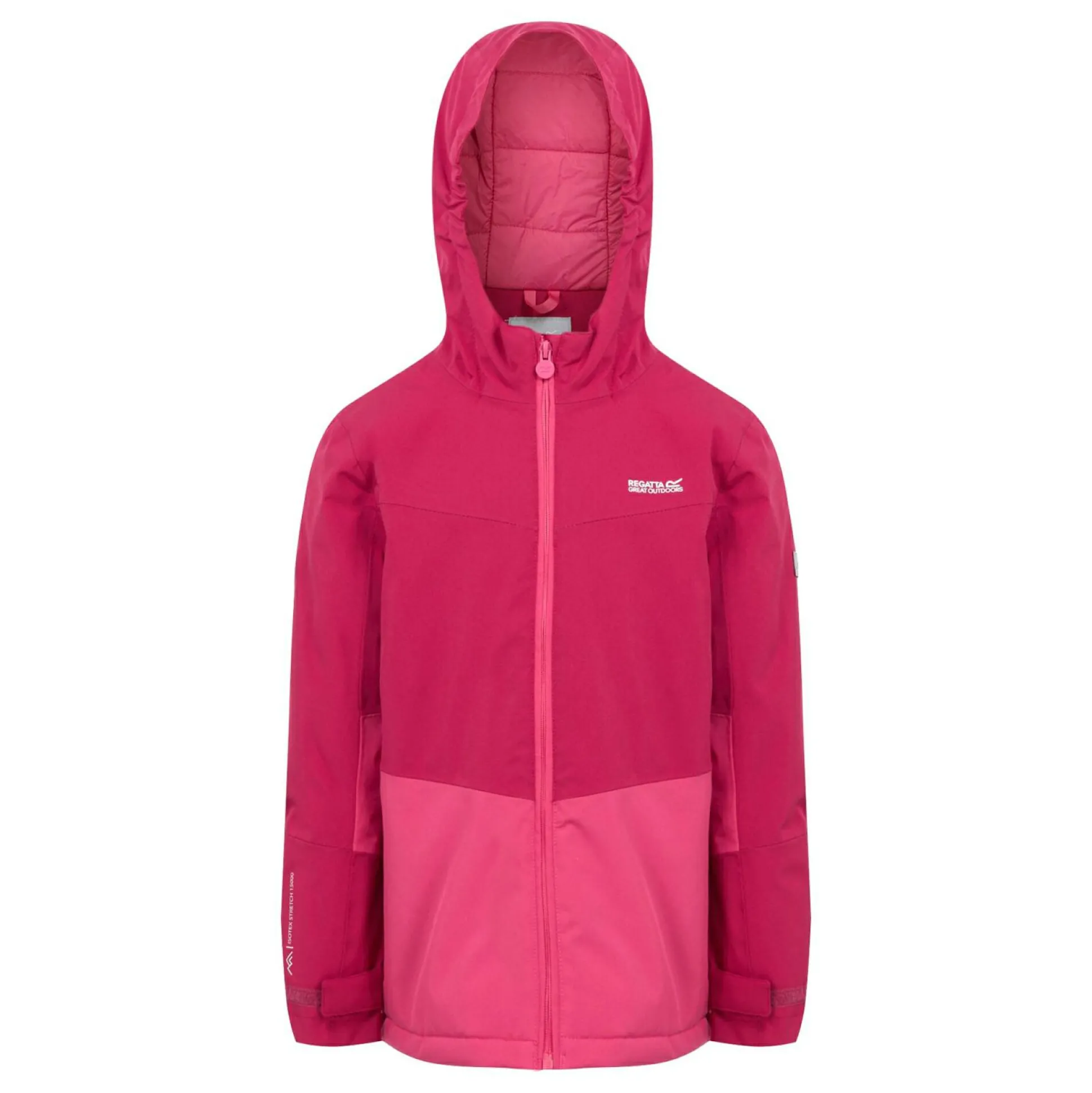 Kids' Highton V Padded Jacket | Deep Pink Hot Pink