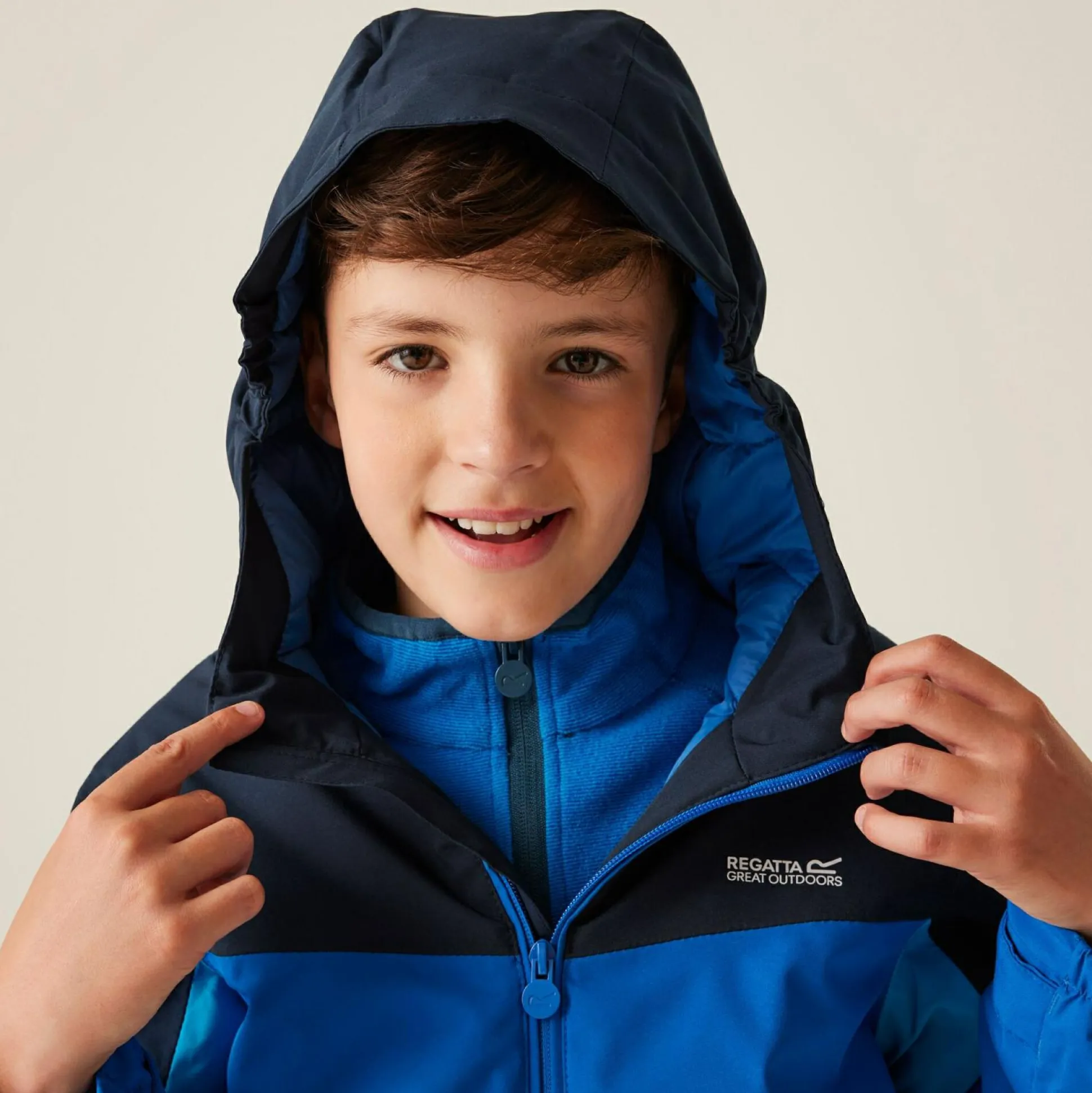 Kids' Highton V Padded Jacket | Olympian Blue Navy