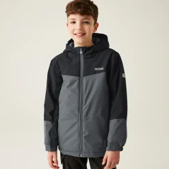 Kids' Highton V Padded Jacket | Seal Grey Black