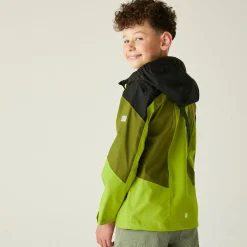 Kids' Highton VI Waterpoof Jacket | Grenoble Green Nephrite Green Black Wild Lime