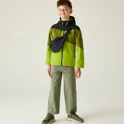 Kids' Highton VI Waterpoof Jacket | Grenoble Green Nephrite Green Black Wild Lime