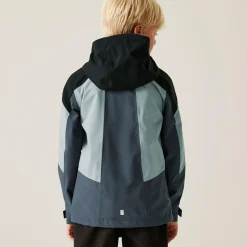 Kids' Highton VI Waterpoof Jacket | Seal Grey Cloudy Grey Black