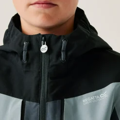Kids' Highton VI Waterpoof Jacket | Seal Grey Cloudy Grey Black