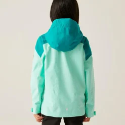Kids' Highton VI Waterpoof Jacket | Aruba Blue Exotic Plume Icy Morn