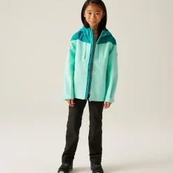 Kids' Highton VI Waterpoof Jacket | Aruba Blue Exotic Plume Icy Morn