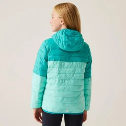 Kids' Hillpack III Hooded Jacket | Aruba Blue Turquoise Exotic Plume