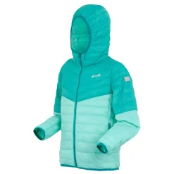Kids' Hillpack III Hooded Jacket | Aruba Blue Turquoise Exotic Plume