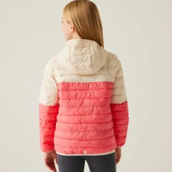 Kids' Hillpack III Hooded Jacket | Peach Bloom Light Vanilla