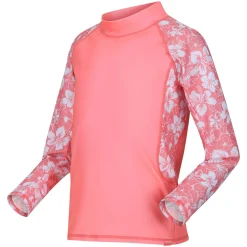 Kids' Hoku Swim Top | Shell Pink Shell Pink Hibiscus