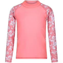 Kids' Hoku Swim Top | Shell Pink Shell Pink Hibiscus