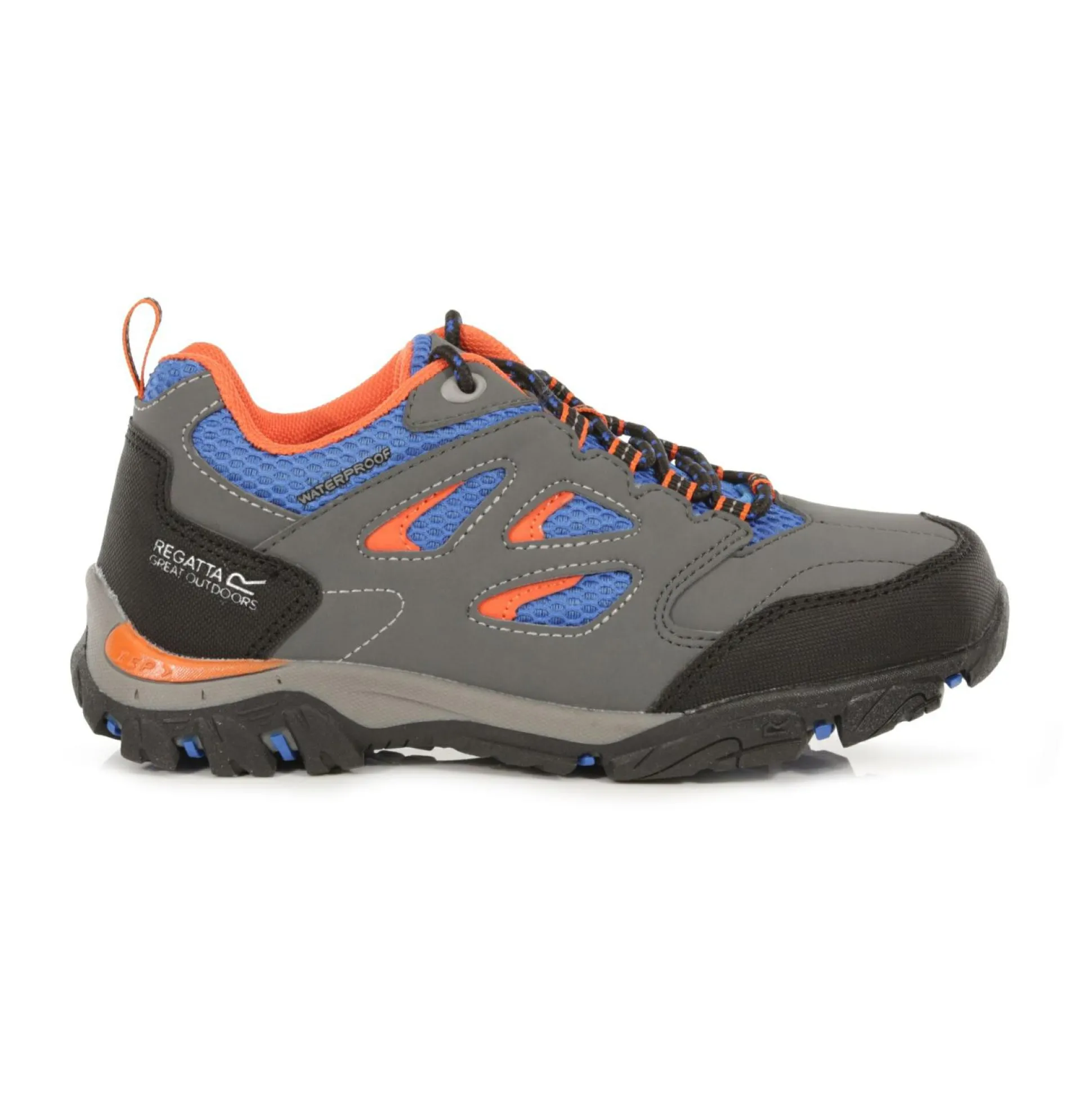 Kids' Holcombe Waterproof Low Walking Shoes | Briar Blaze Orange