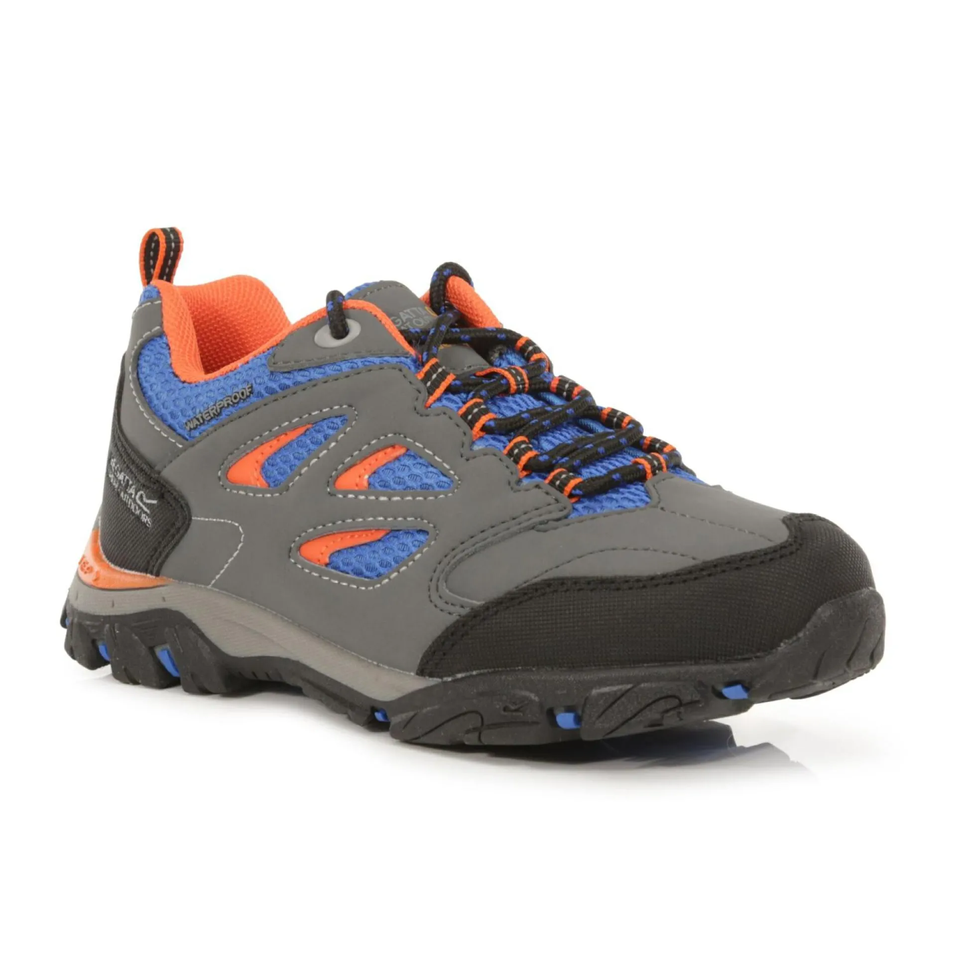 Kids' Holcombe Waterproof Low Walking Shoes | Briar Blaze Orange