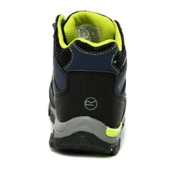 Kids' Holcombe Waterproof Mid Walking Boots | Navy Lime Punch