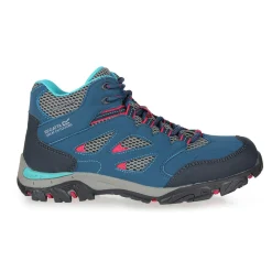 Kids' Holcombe Waterproof Mid Walking Boots | Moroccan Blue Duchess