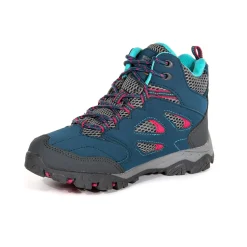 Kids' Holcombe Waterproof Mid Walking Boots | Moroccan Blue Duchess