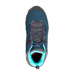 Kids' Holcombe Waterproof Mid Walking Boots | Moroccan Blue Duchess