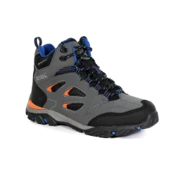 Kids' Holcombe Waterproof Mid Walking Boots | Briar Blaze Orange
